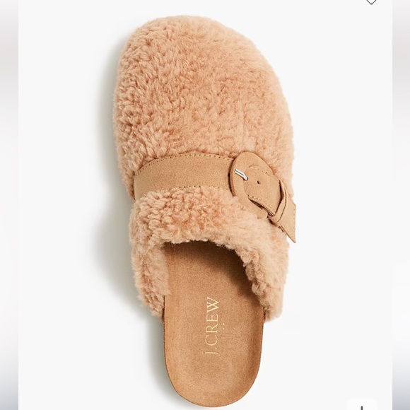 J. Crew Buckle Clog Slippers NWT - Picture 2 of 6